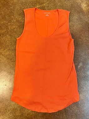 Universal Standard Orange Scoop-Neck Tank